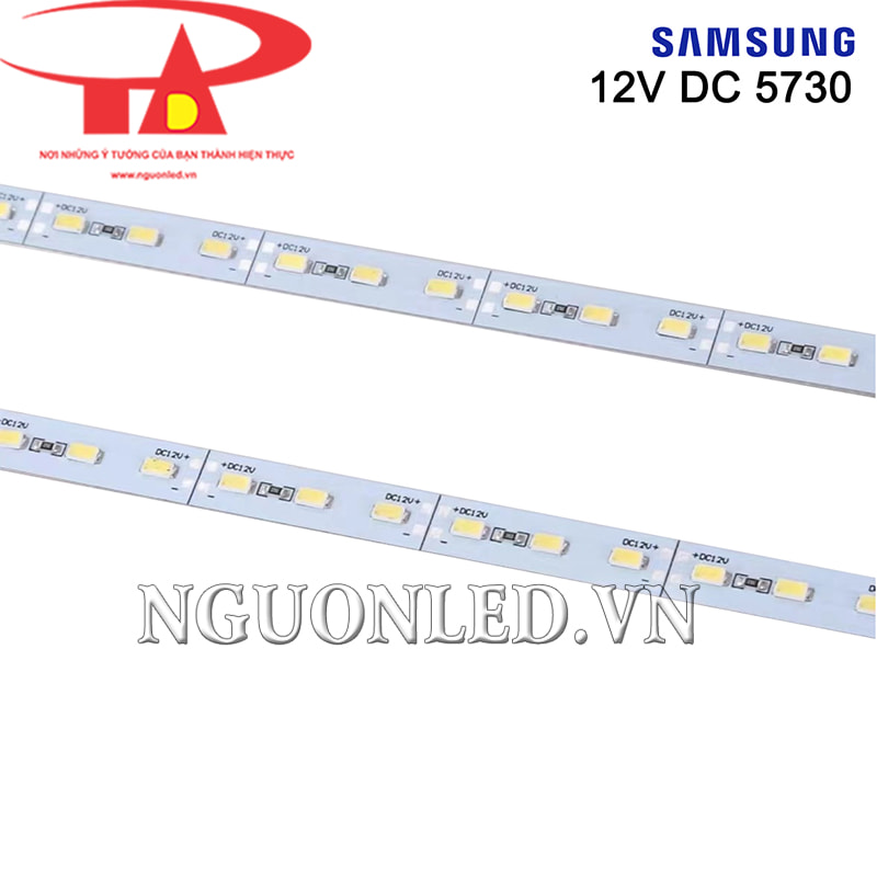 Led thanh nhôm 5730 Samsung ánh sáng 3000K