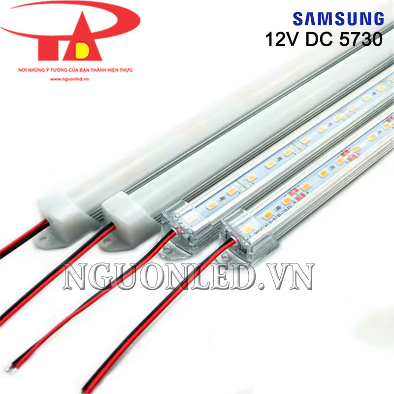 Led thanh nhôm 5730 Samsung ánh sáng vàng siêu sáng