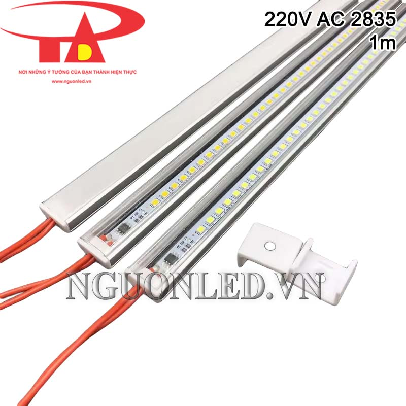 Led thanh nhôm 2835 1m 220V giá rẻ