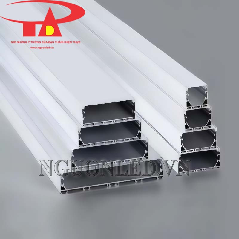 Máng định hình nhôm dùng cho led thanh