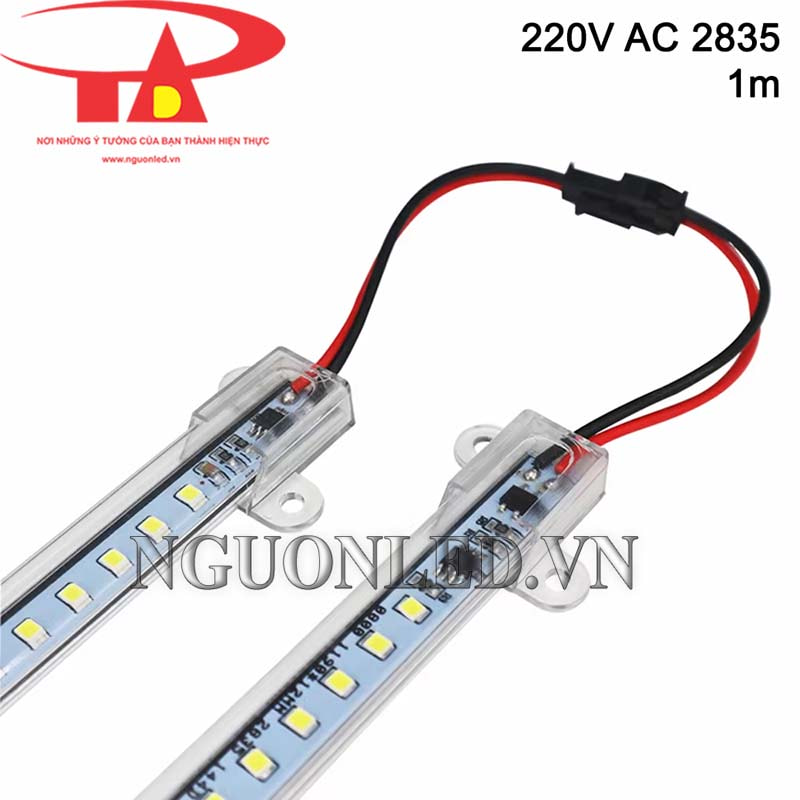 Đèn led thanh nhôm 2835 220V AC