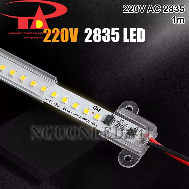 Led thanh nhôm 220V 2835 siêu sáng