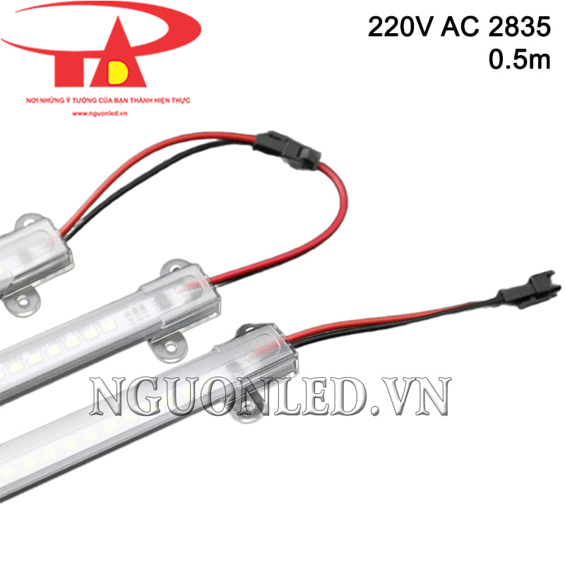 Đèn led thanh nhôm 220V 2835