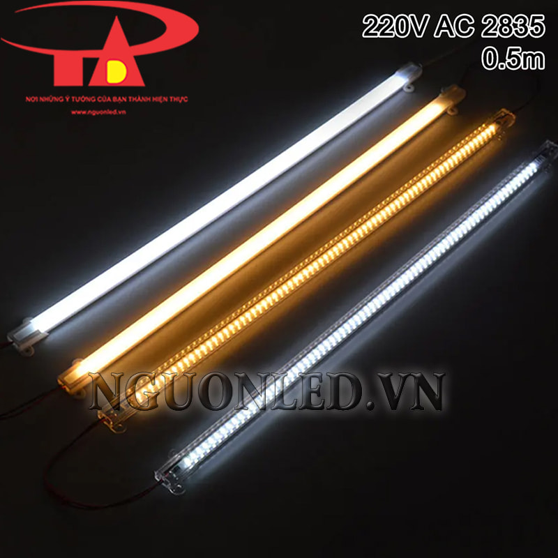 Đèn led thanh nhôm dùng điện 220v siêu sáng