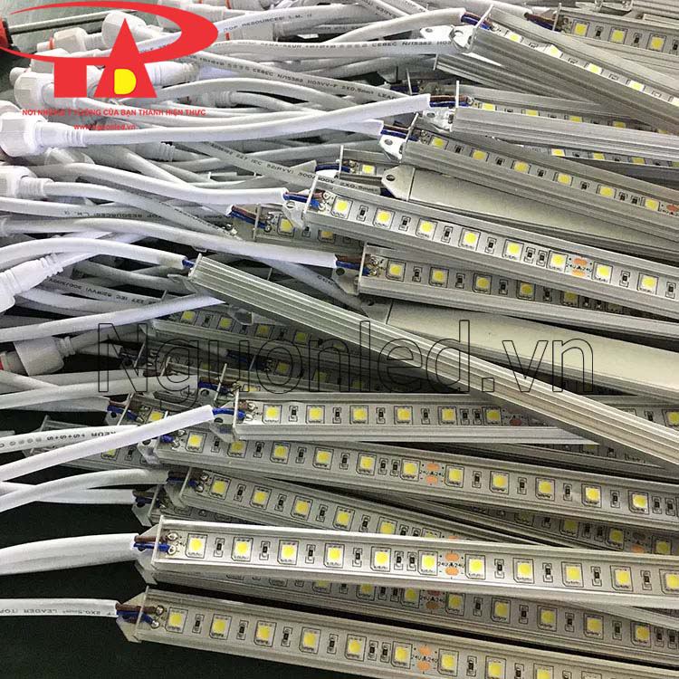 Led thanh nhôm 24vdc ánh sáng đỏ. Nguonled.vn