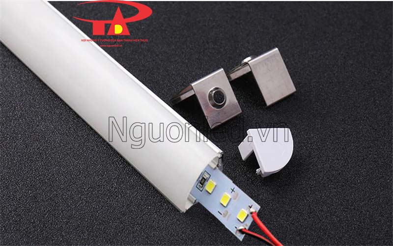 Led thanh nhôm 24vdc ánh sáng hồng. Nguonled.vn