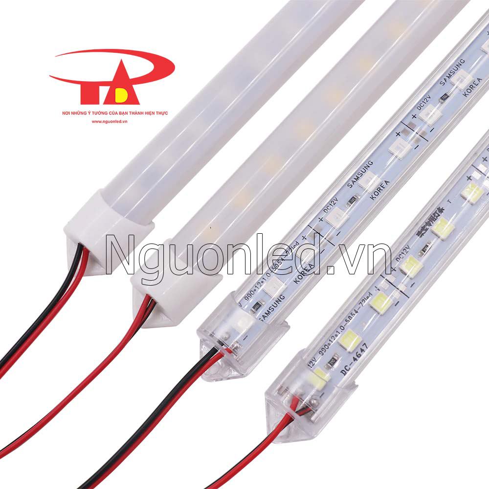 Đèn led thanh nhôm 24V ánh sáng trung tính