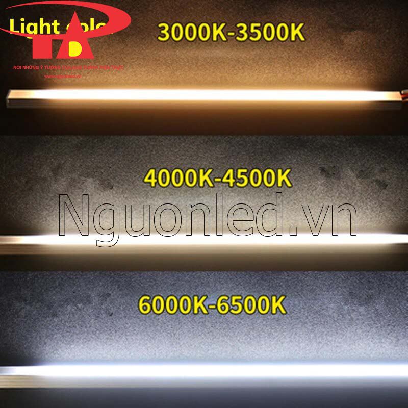 Led thanh nhôm 24vdc ánh sáng trung tính dùng trang trí nội thất