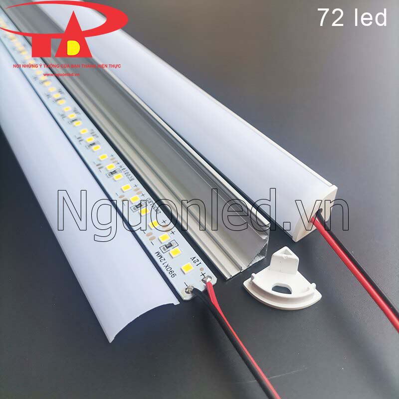 Led thanh nhôm 24vdc ánh sáng trung tính. Nguonled.vn