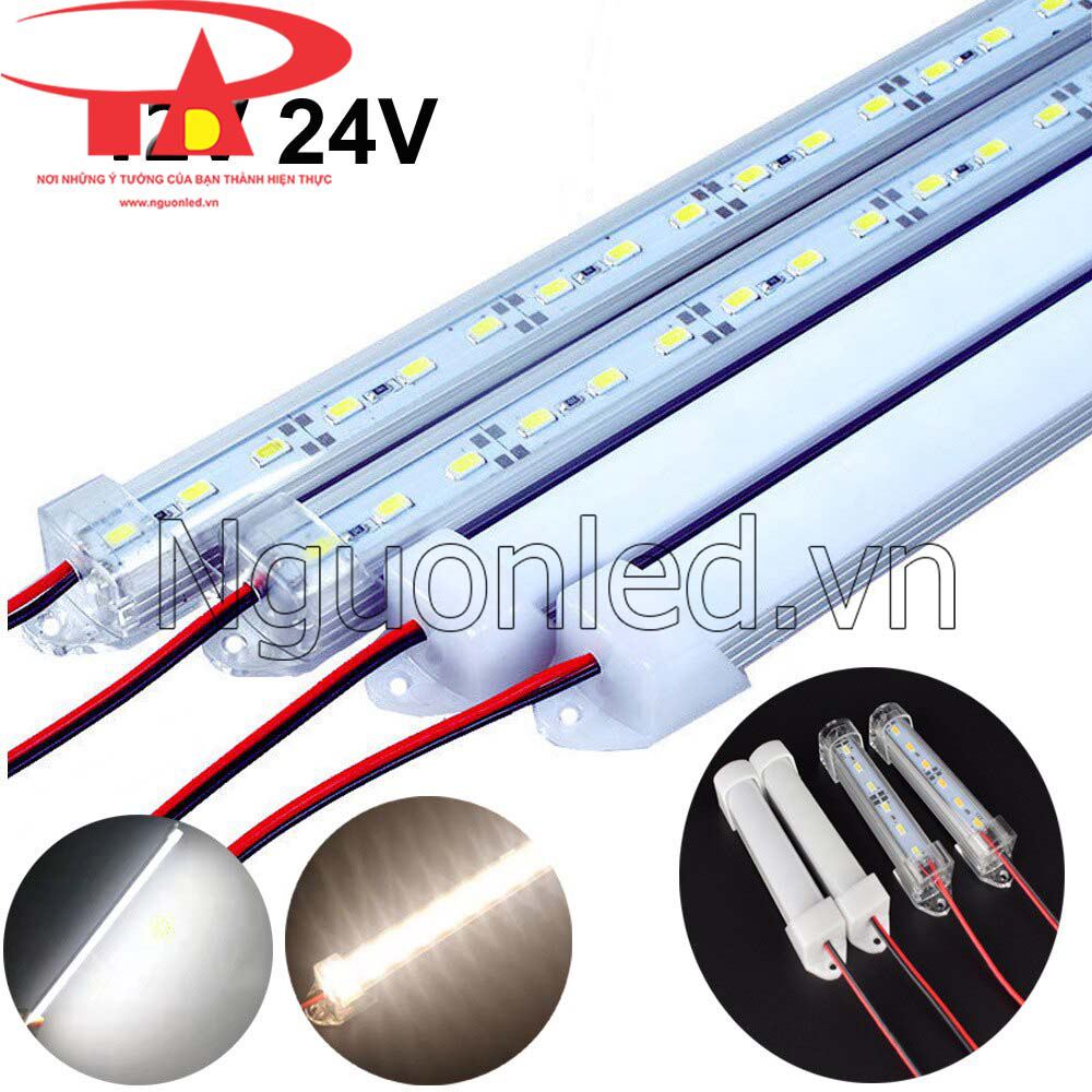 Đèn led thanh nhôm 24V ánh sáng trung tính loại tốt