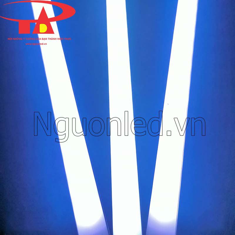 Đèn led thanh nhôm 24V ánh sáng xanh dương siêu sáng