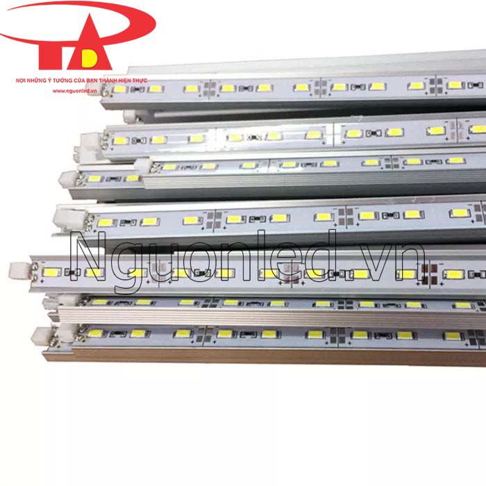 Led thanh nhôm 24vdc ánh sáng xanh lá. Nguonled.vn