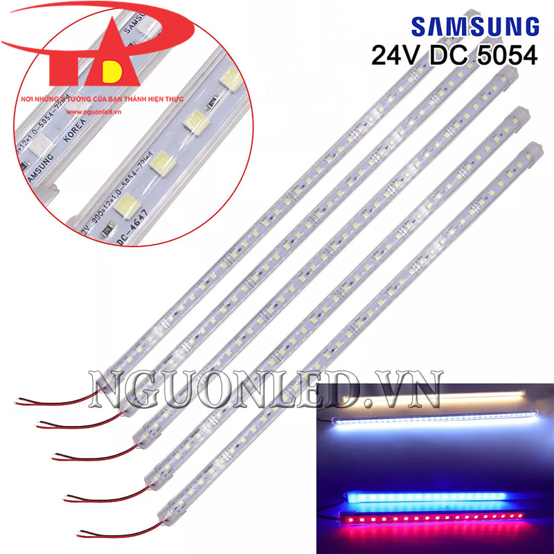 Đèn led thanh nhôm Samsung dùng điện 24V