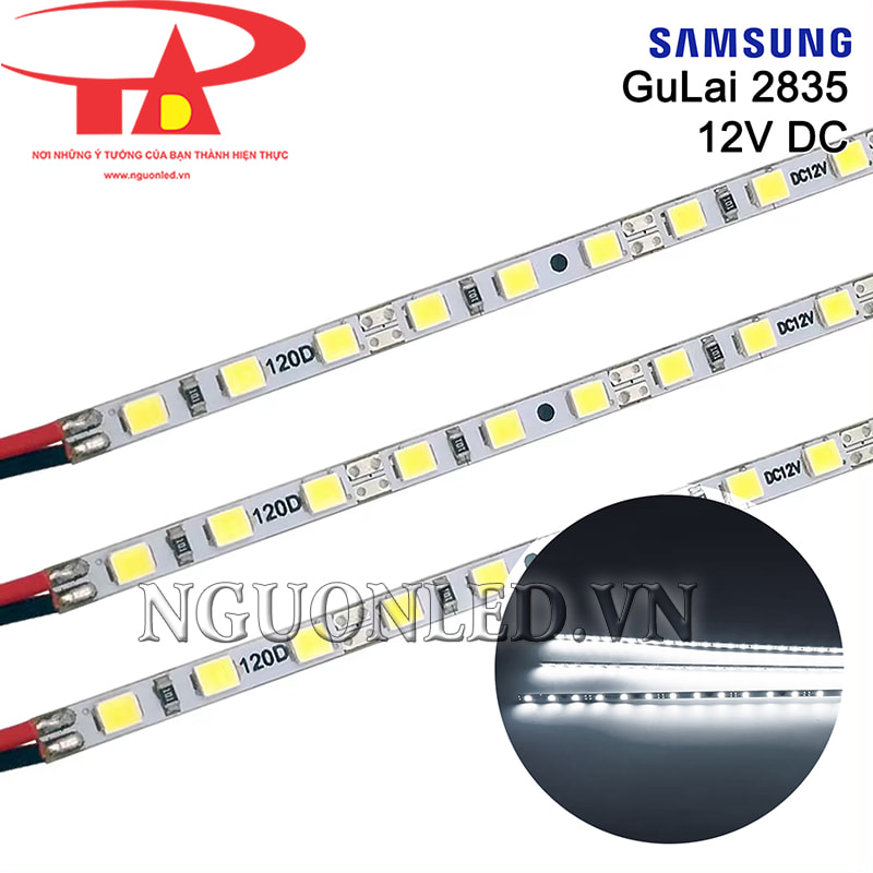 Led thanh nhôm 2835 Gulai Samsung trắng