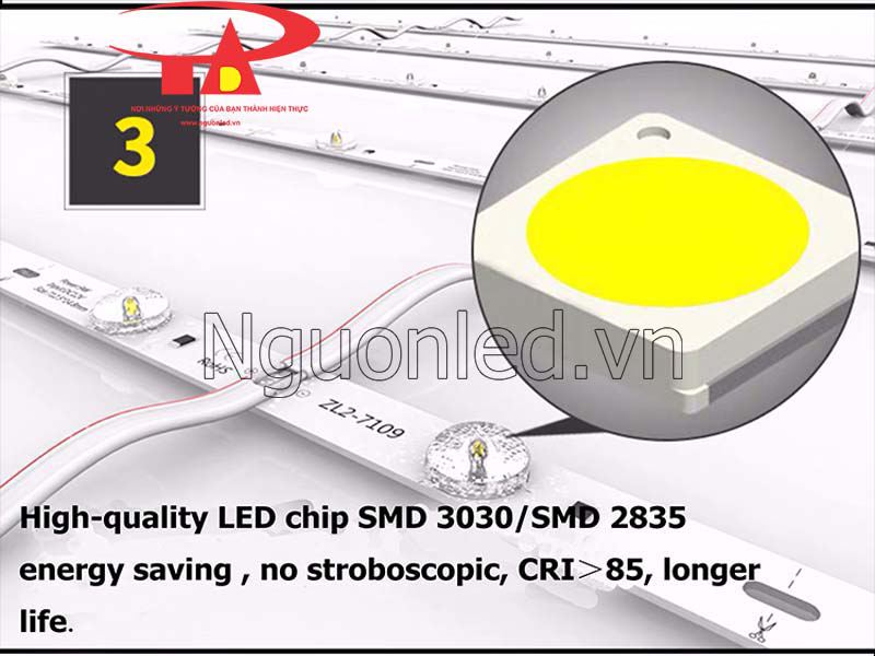 Led thanh nhôm 12v ánh sáng xanh dương. Nguonled.vn