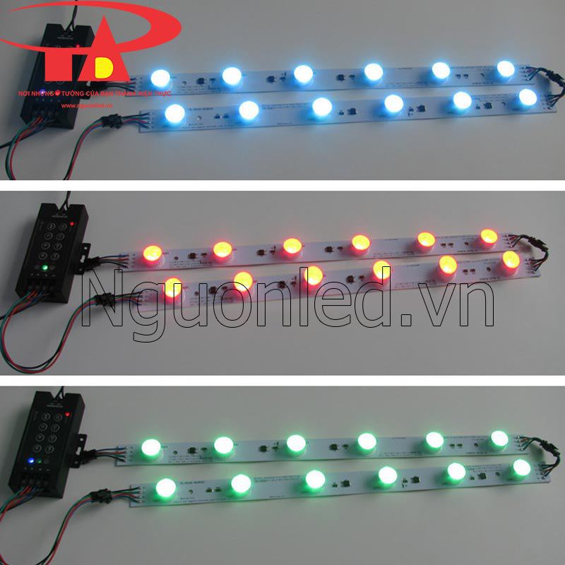 Hướng dẫn lắp đặt led thanh 3030, 24v dc, rgb