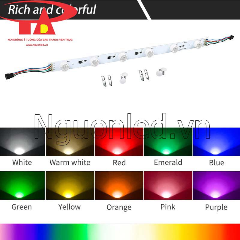 Led thanh 3030 24V, rgb, loại tốt. An Đức Phát