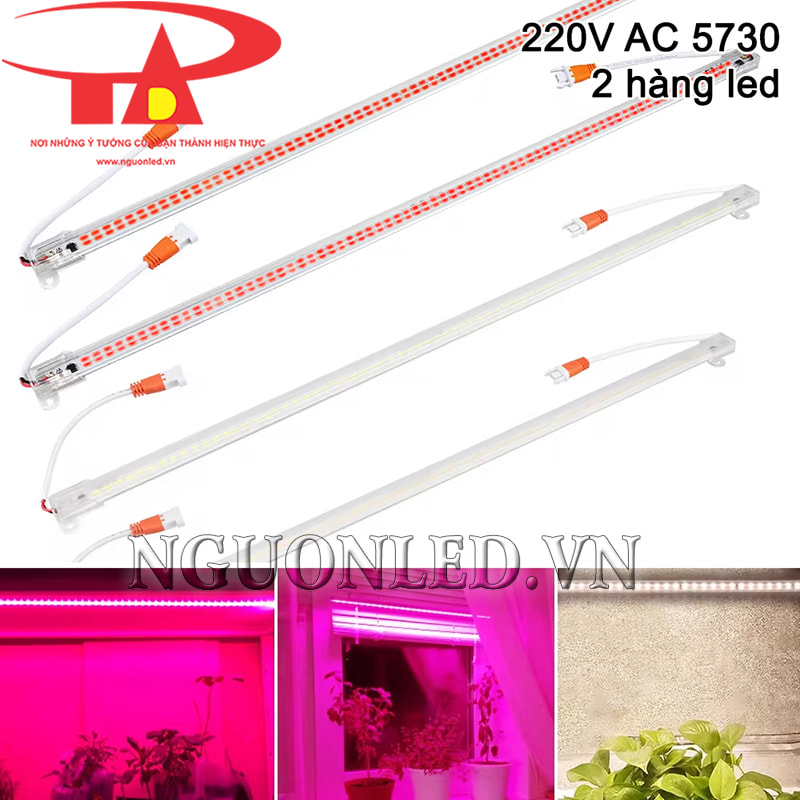 Đèn led thanh nhôm 220V siêu sáng