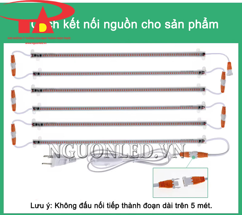 Led thanh nhôm dùng điện 220V