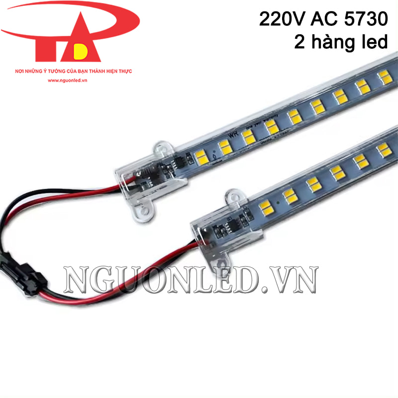 Đèn led thanh 220V 5730 siêu sáng