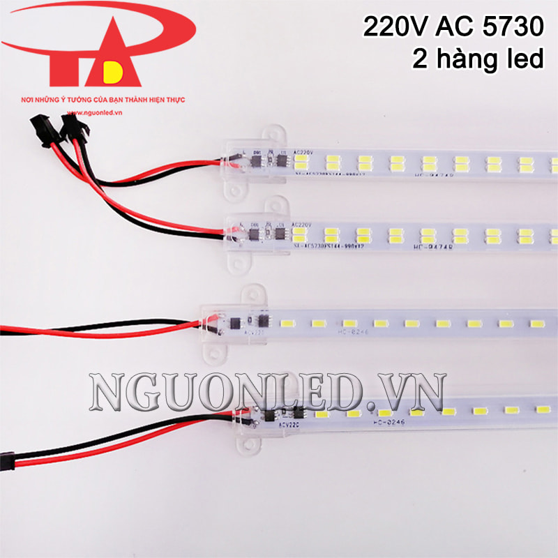 Đèn led thanh nhôm 220V 5730