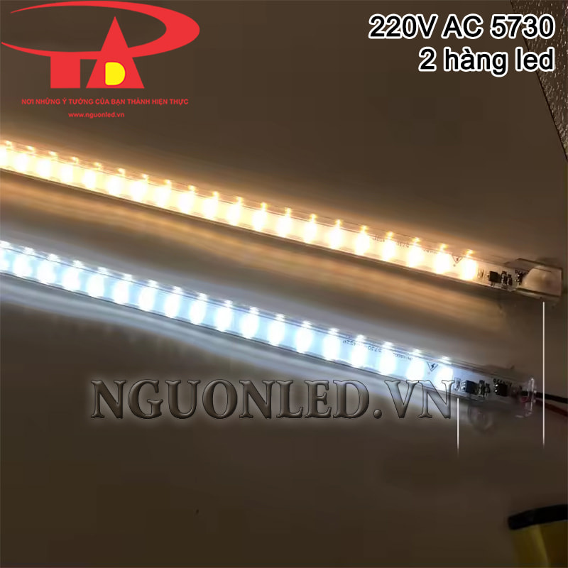 Đèn led thanh nhôm 5730 220V siêu sáng