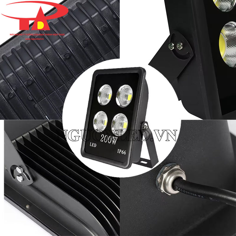 Đèn pha ly 200w dùng điện 220v