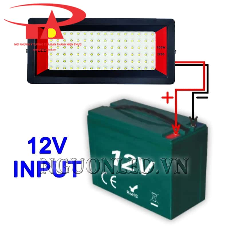 Cách lắp đặt đèn pha led 12V 100W siêu mỏng