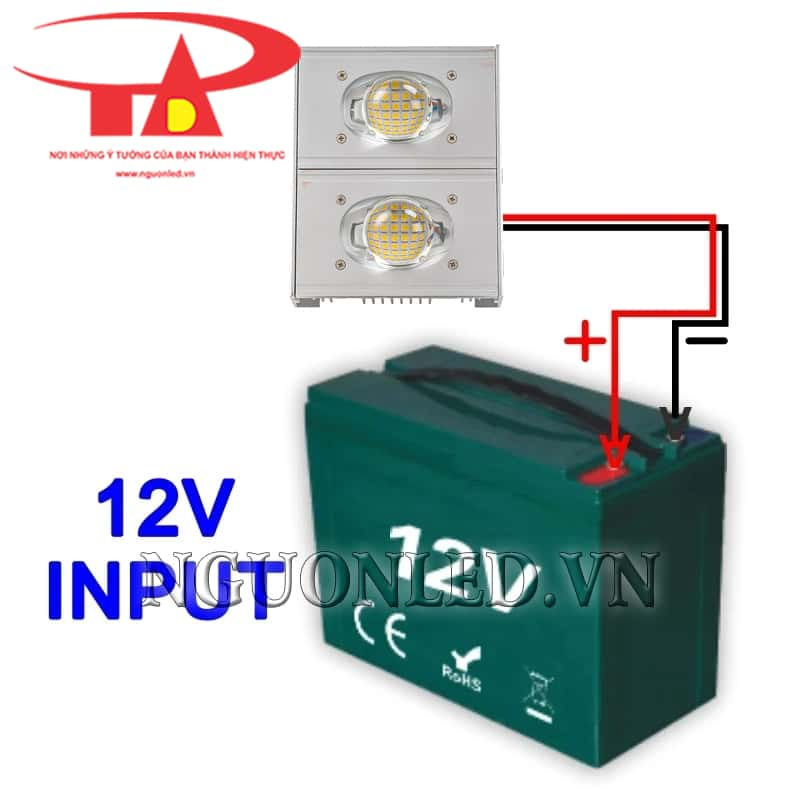 Đèn pha dùng bình 12V giá rẻ