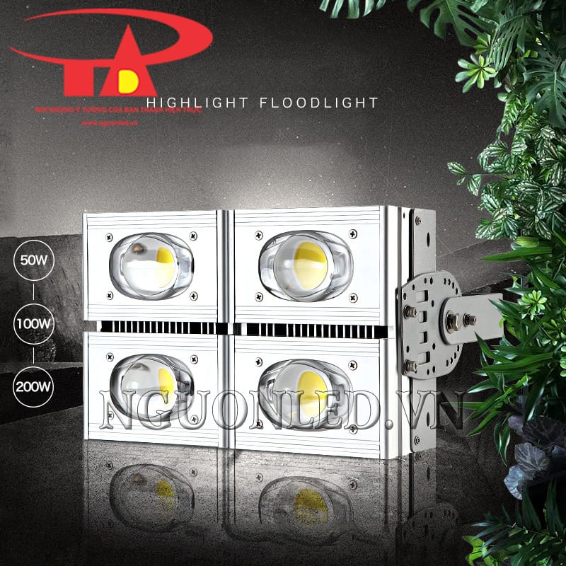 Đèn led pha 50w 12V DC giá rẻ