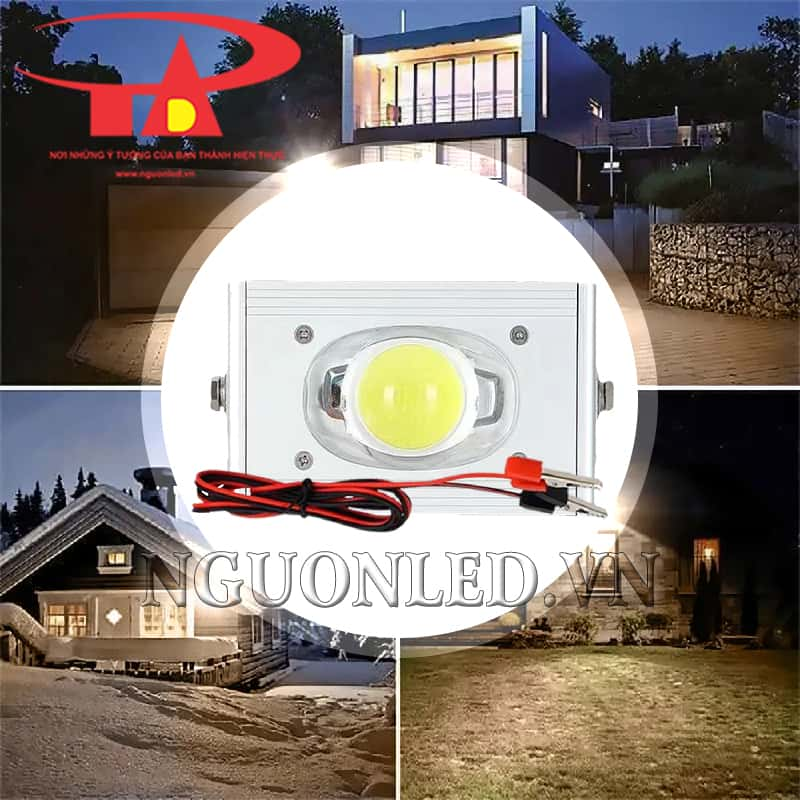 Đèn led pha DC 12V 50W