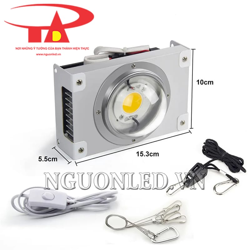 Đèn pha kẹp bình 12V 50W