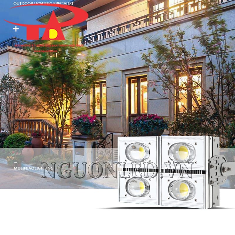 Ảnh đèn pha led kẹp bình 24V 200W prolux