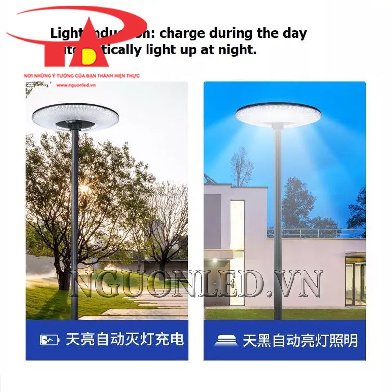 Đèn led sân vườn năng lượng UFO 600W tại Hồ Chí Minh