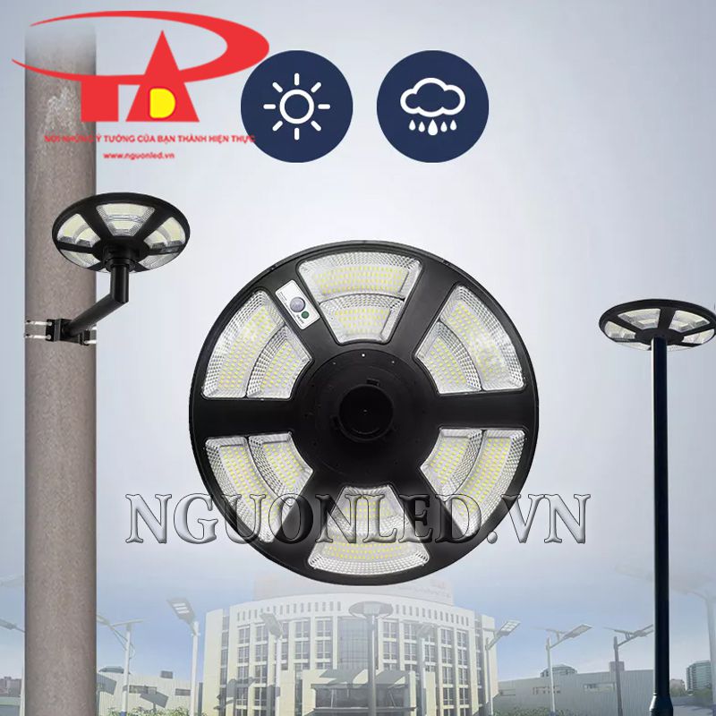 Đèn led sân vườn năng lượng UFO 800W loại tốt tại HCM