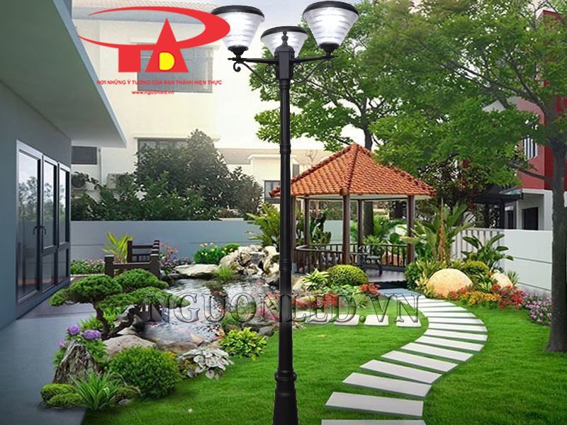 Đèn led sân vườn năng lượng 15W mã YZY03 giá rẻ