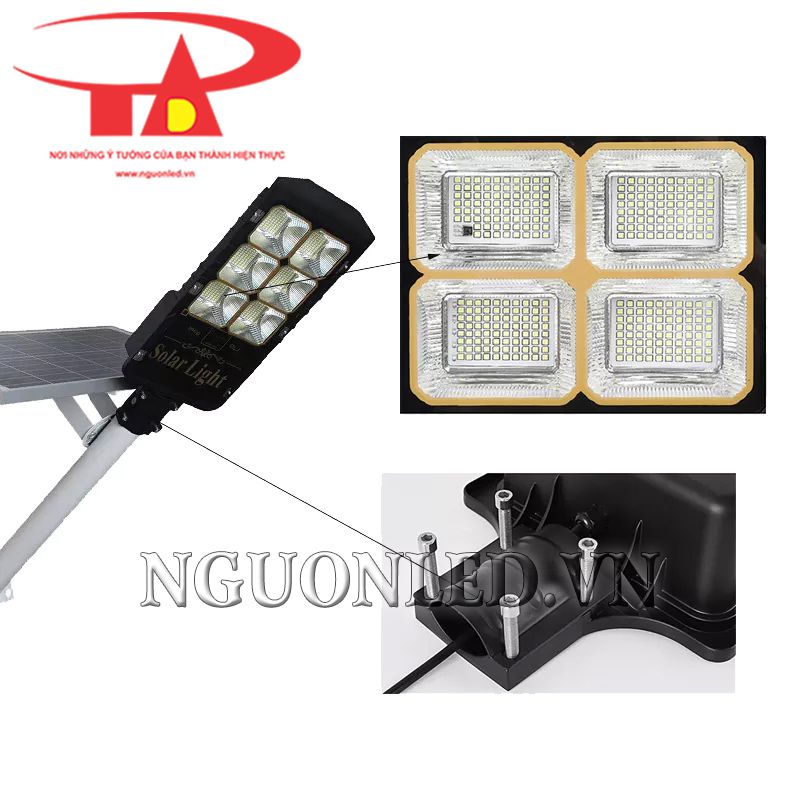 Đèn đường led năng lượng mặt trời 300WD