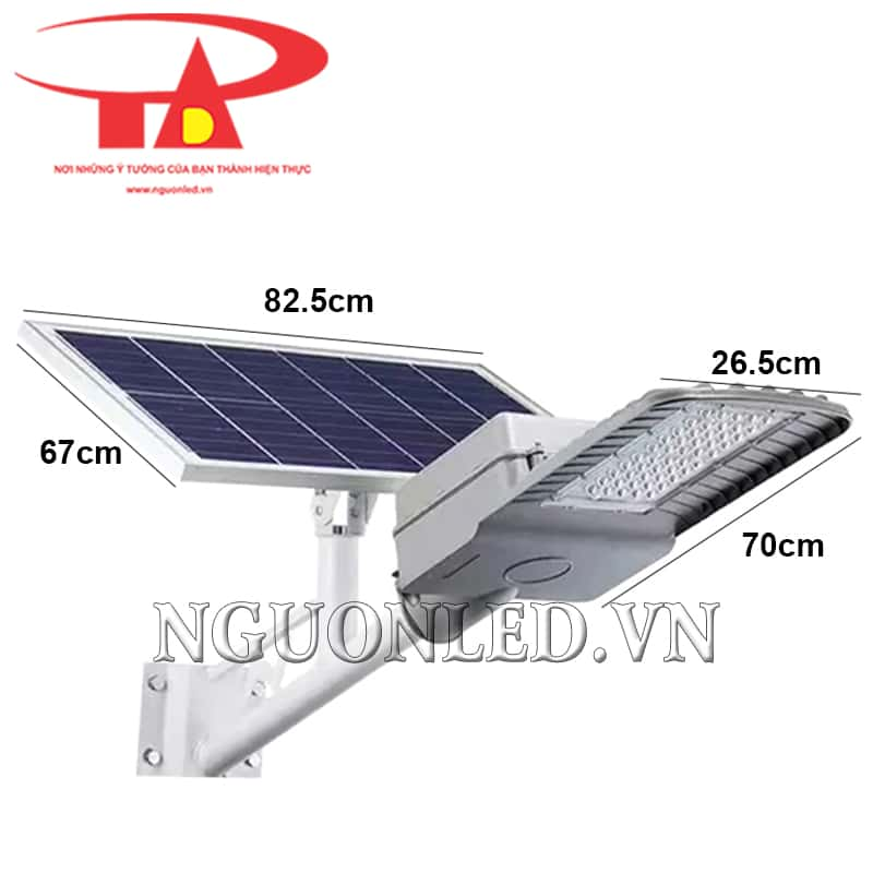 Đèn đường năng lượng mặt trời 200W