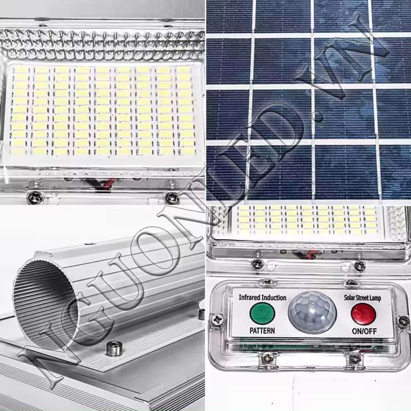 Đèn đường năng lượng mặt trời 100W