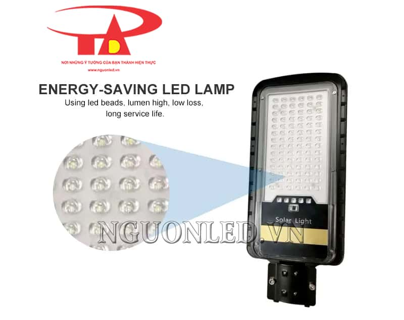 Bộ đèn đường năng lượng mặt trời 100W loại tốt