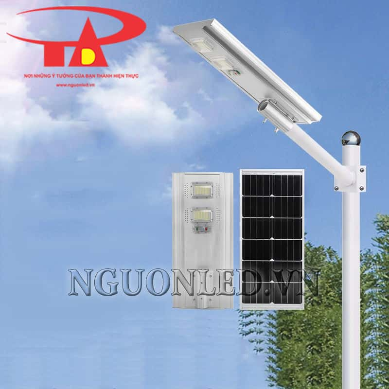 Đèn đường liền thể năng lượng mặt trời 200W Jindian