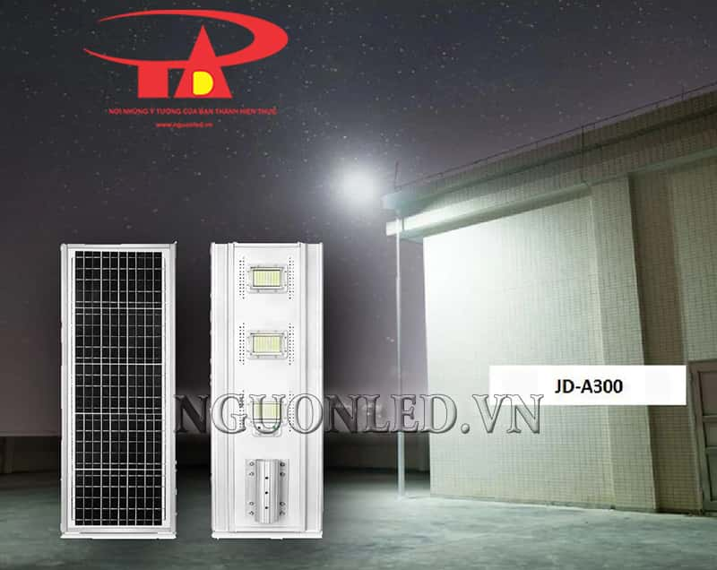 Đèn đường liền thể năng lượng mặt trời 300W