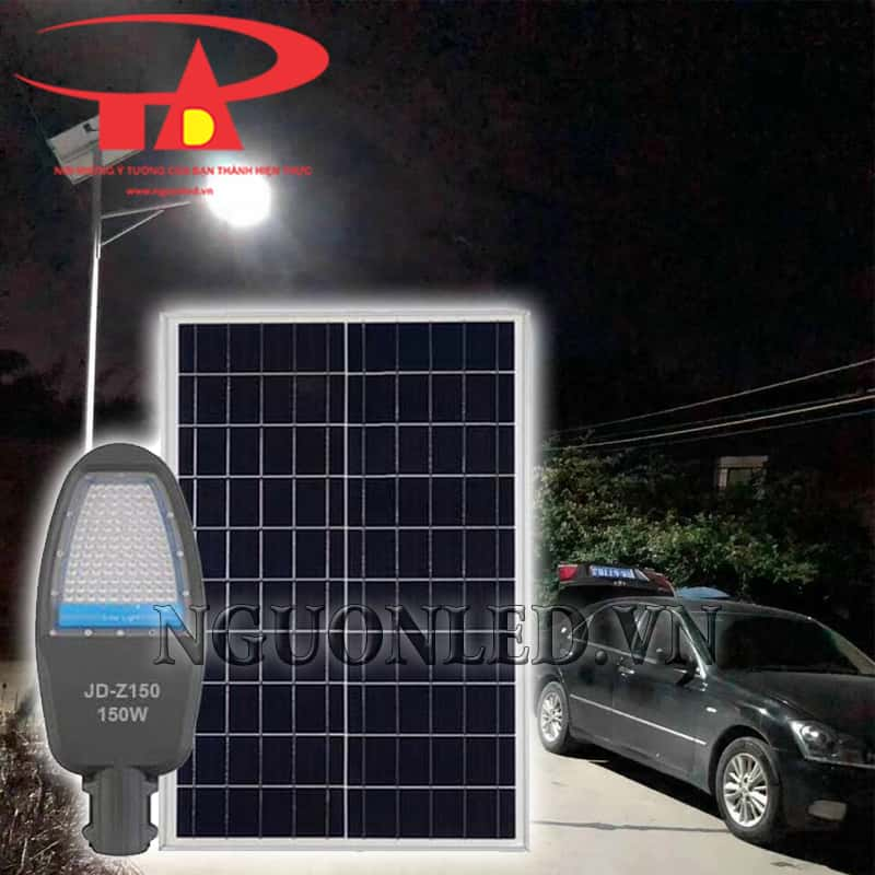 Đèn đường 150W năng lượng mặt trời Jindian siêu sáng