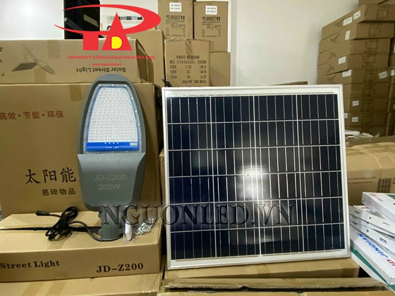 Đèn đường năng lượng JD-Z200 200W Jindian loại tốt