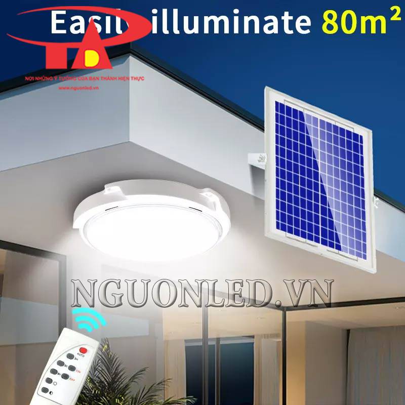 chi tiết đèn ốp trần NLMT 200W giá rẻ tại Hồ Chí Minh