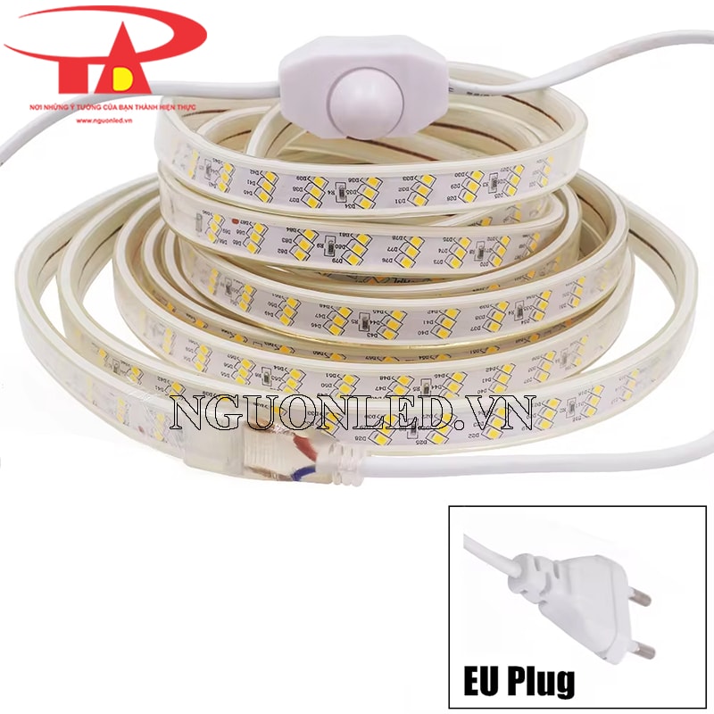 Led dây cuộn 100m 220v màu đỏ