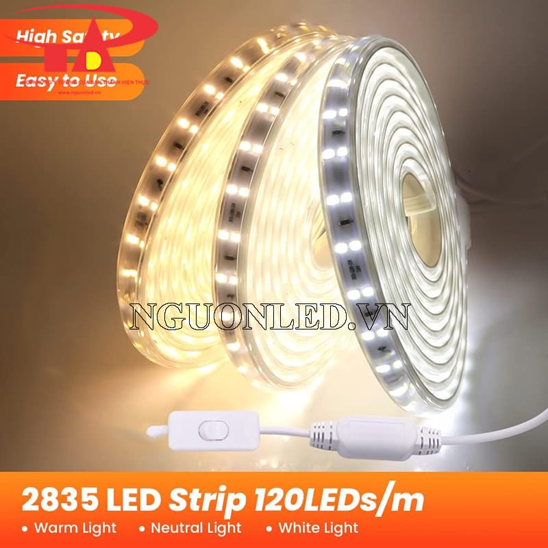 Đèn led dây 220v siêu sáng