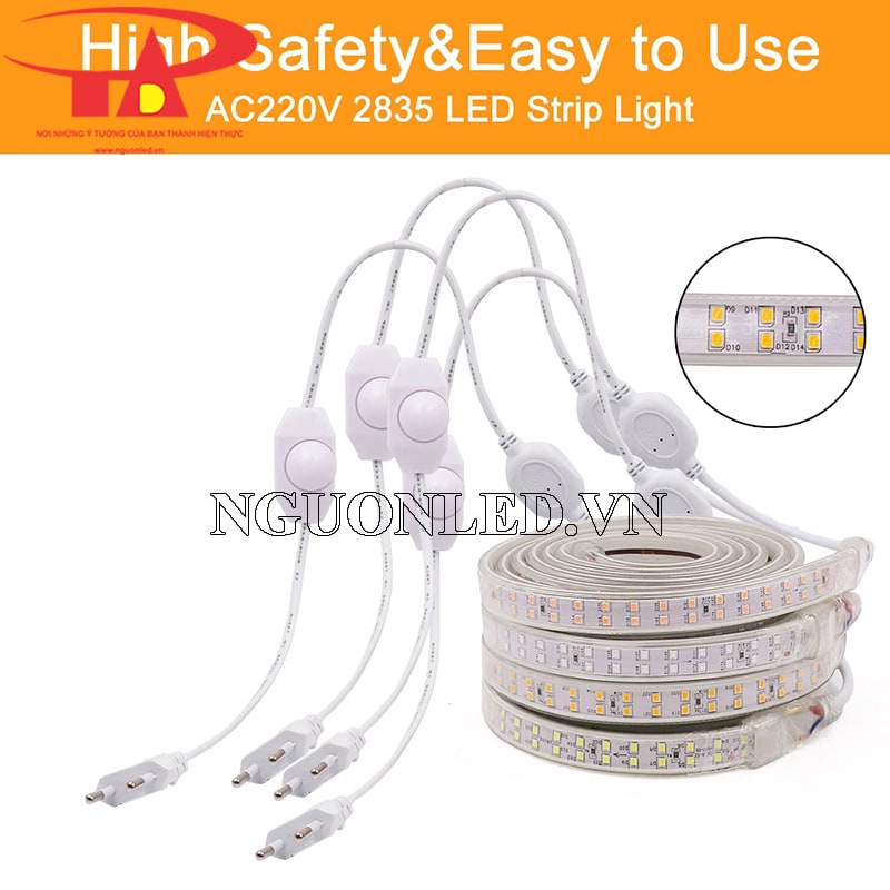 Đèn led dây 220v cuộn 100m giá rẻ tại hcm