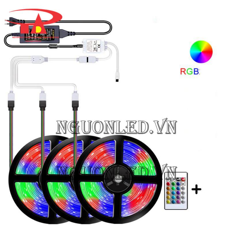 Dây led dán 24v 5050 nhiều màu