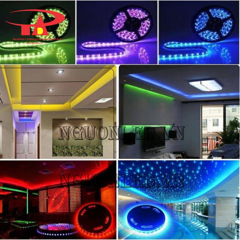 Đèn led dây 24v dùng trang trí trần nhà